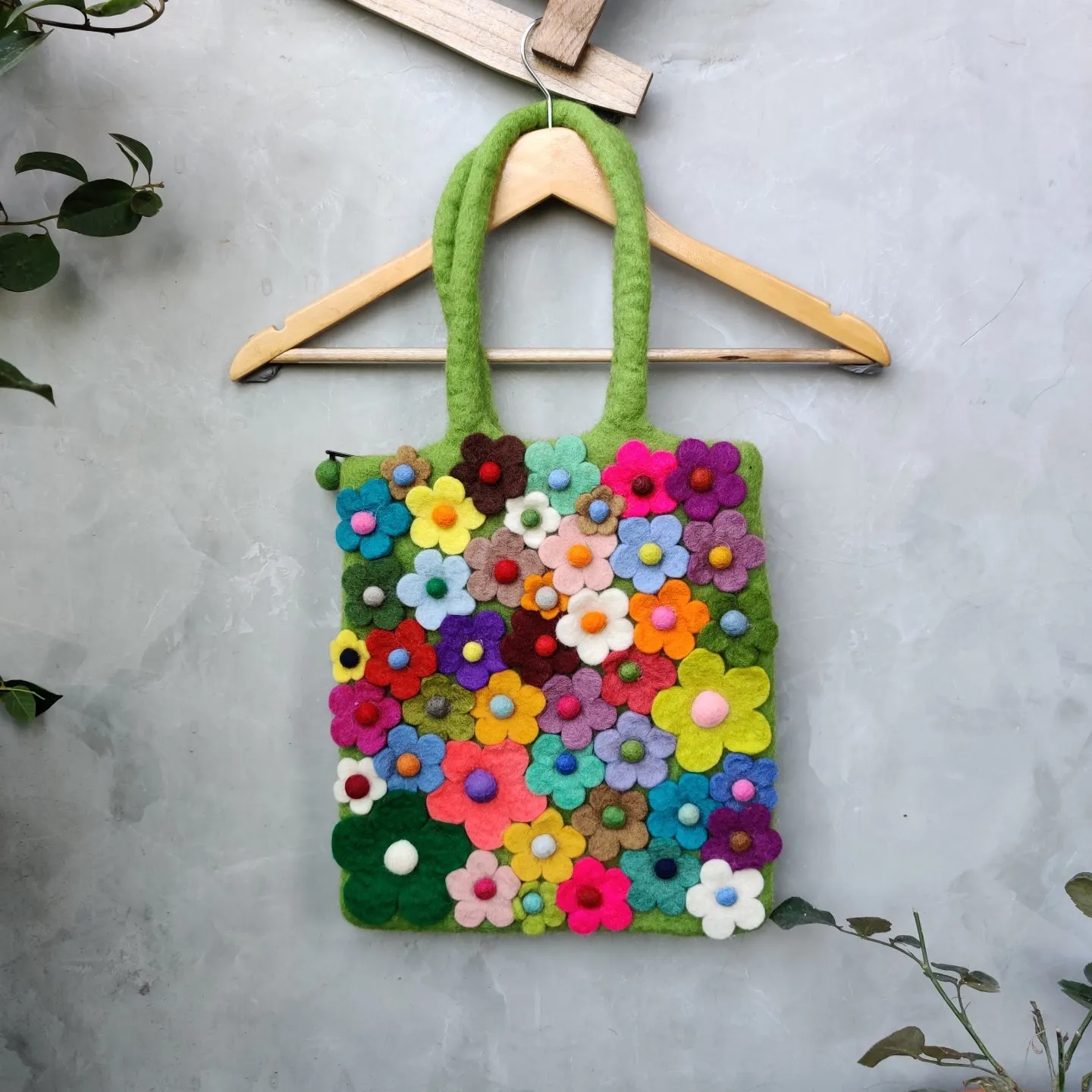 Flower Cluster Hand Bag