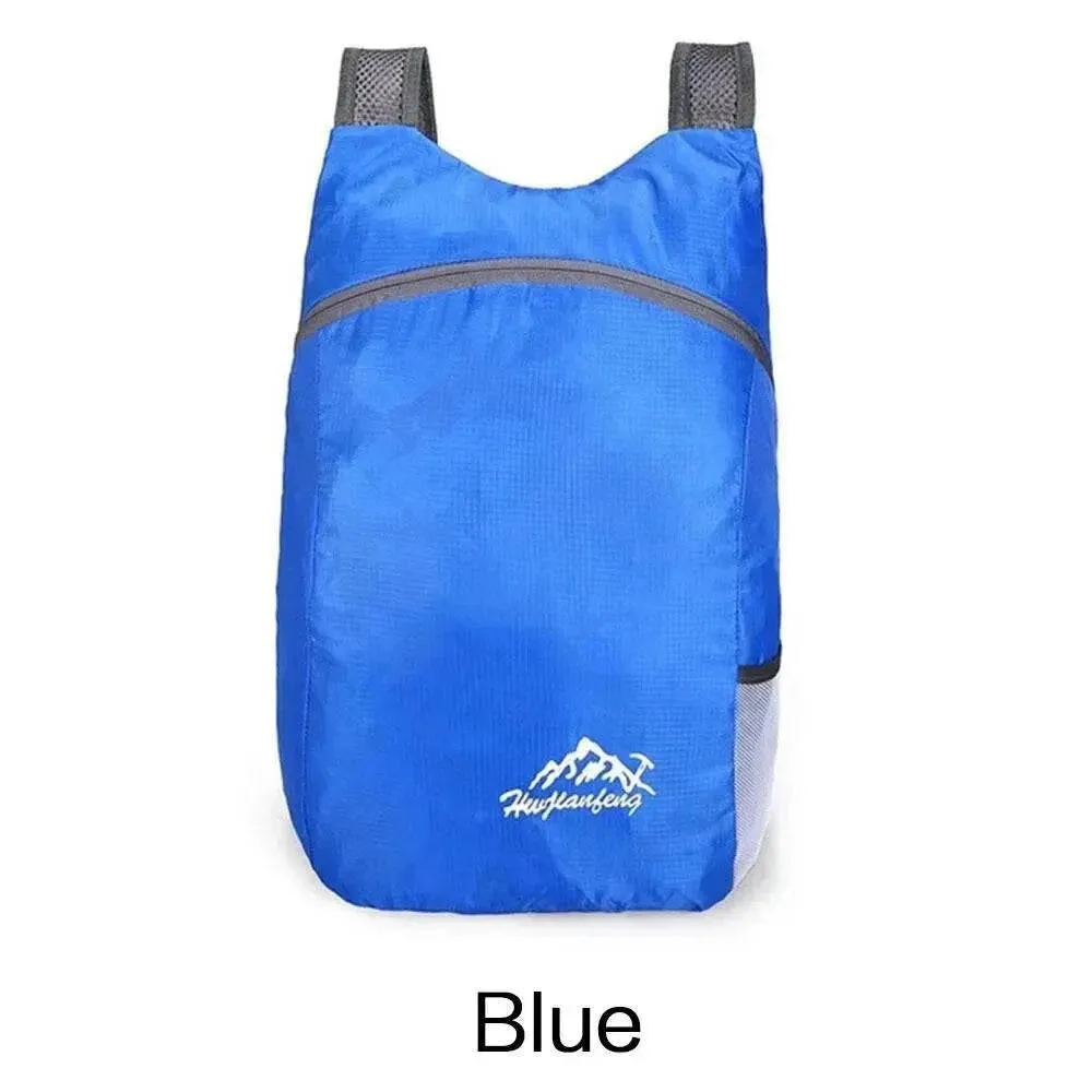 Foldable Waterproof Outdoor Sports Backpack Ultra Light Portable Travel Bag For Travel Camping Running Fitness Shopping