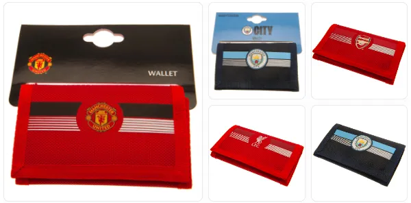 Football Team Nylon Wallet