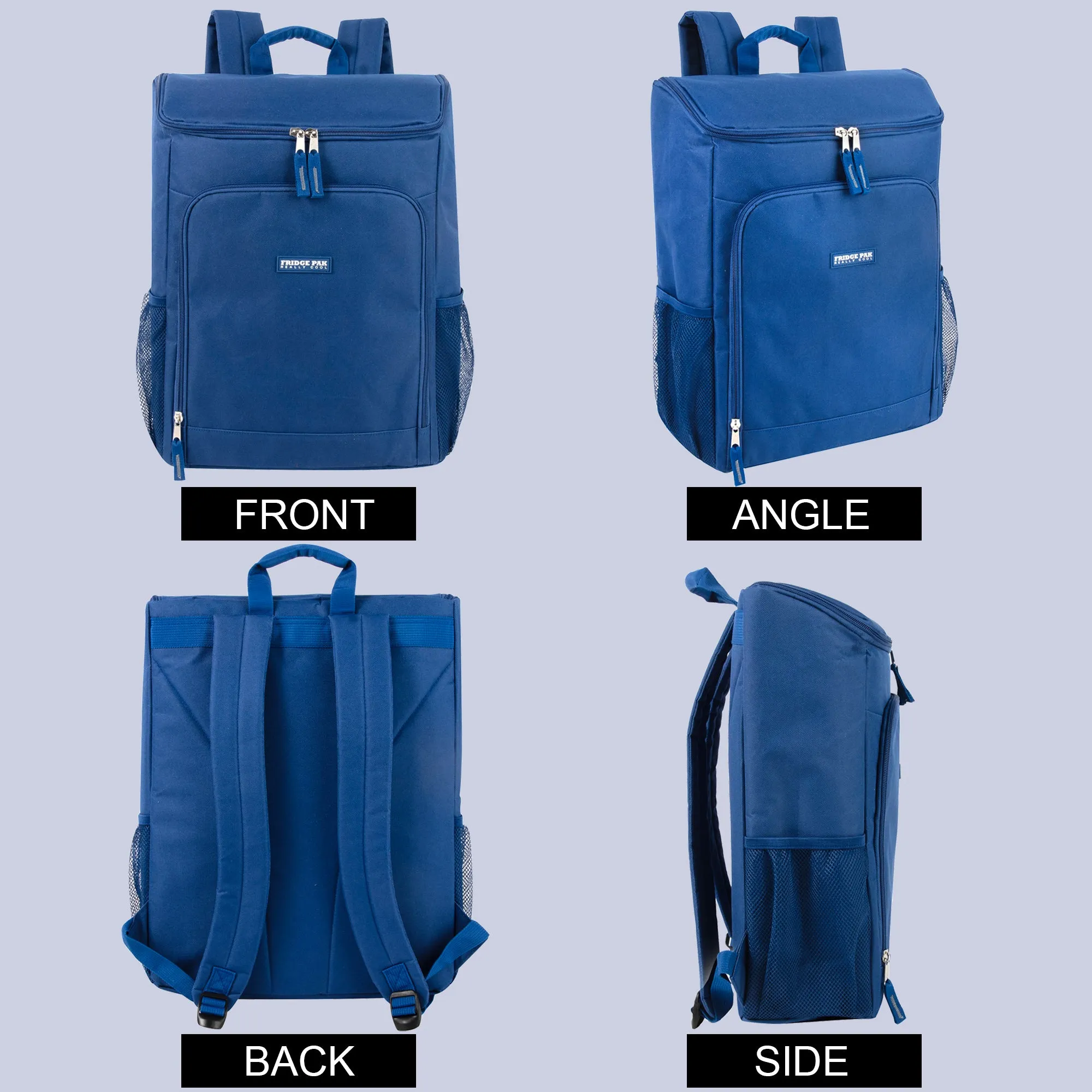 Fridge Pak 17 Inch Cooler Backpack -  2 Assorted Colors