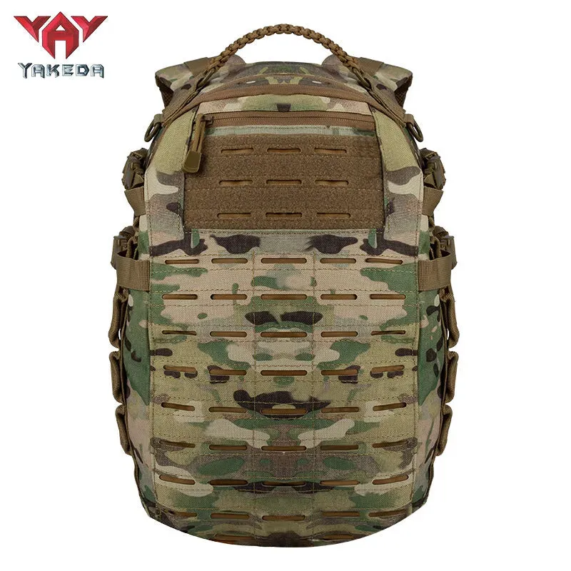 GB-0063 Tactical Backpack Mountaineering Hiking Outdoor Bag Camouflage Shoulder Dragon Egg Bag Student Commuter Computer Shoulder Bag