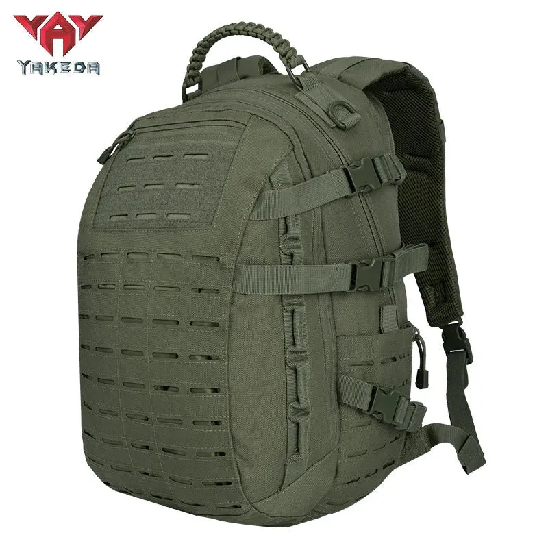 GB-0063 Tactical Backpack Mountaineering Hiking Outdoor Bag Camouflage Shoulder Dragon Egg Bag Student Commuter Computer Shoulder Bag