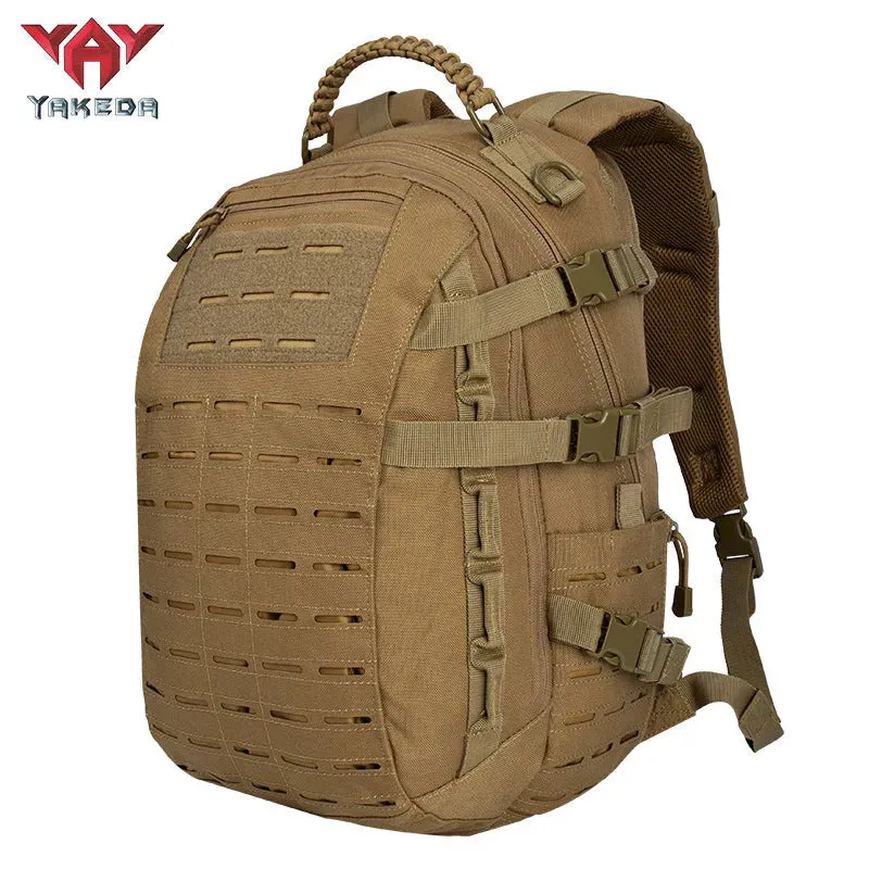 GB-0063 Tactical Backpack Mountaineering Hiking Outdoor Bag Camouflage Shoulder Dragon Egg Bag Student Commuter Computer Shoulder Bag