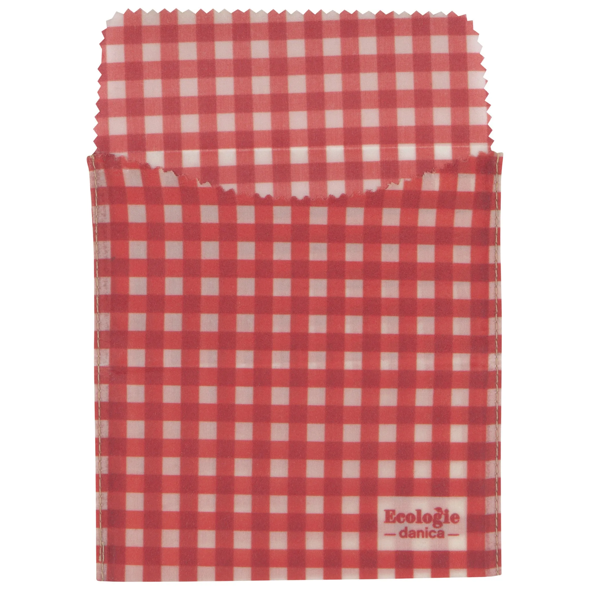 Gingham Dot Beeswax Sandwich Bag Set of 2