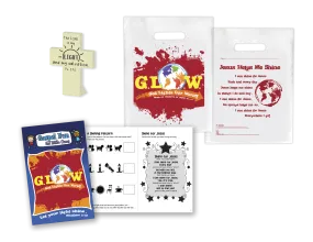 Gospel Fun Book Set - G.L.O.W. God Lights Our World