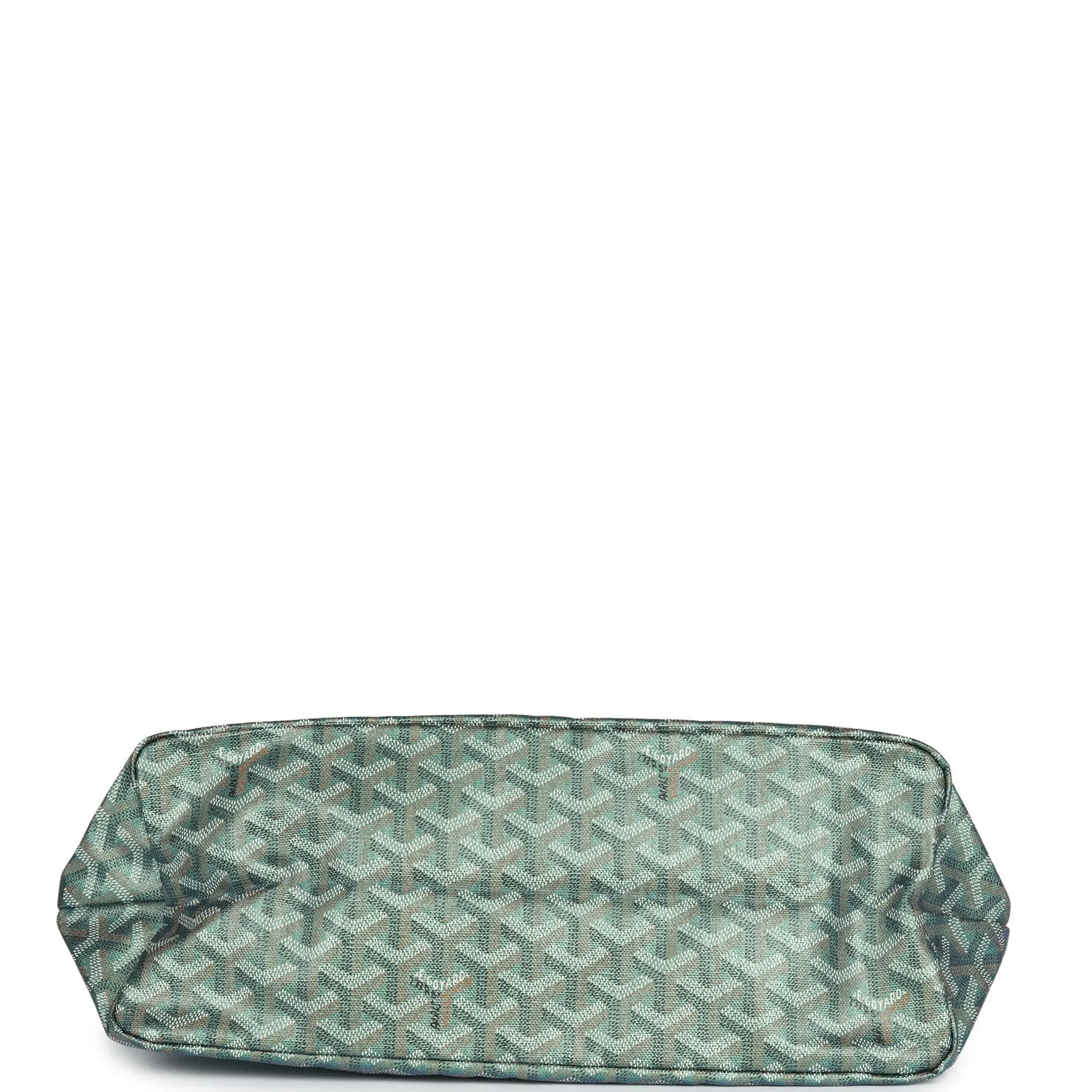 Goyard Goyardine Pearly Green Boheme PM Hobo Bag Palladium Hardware