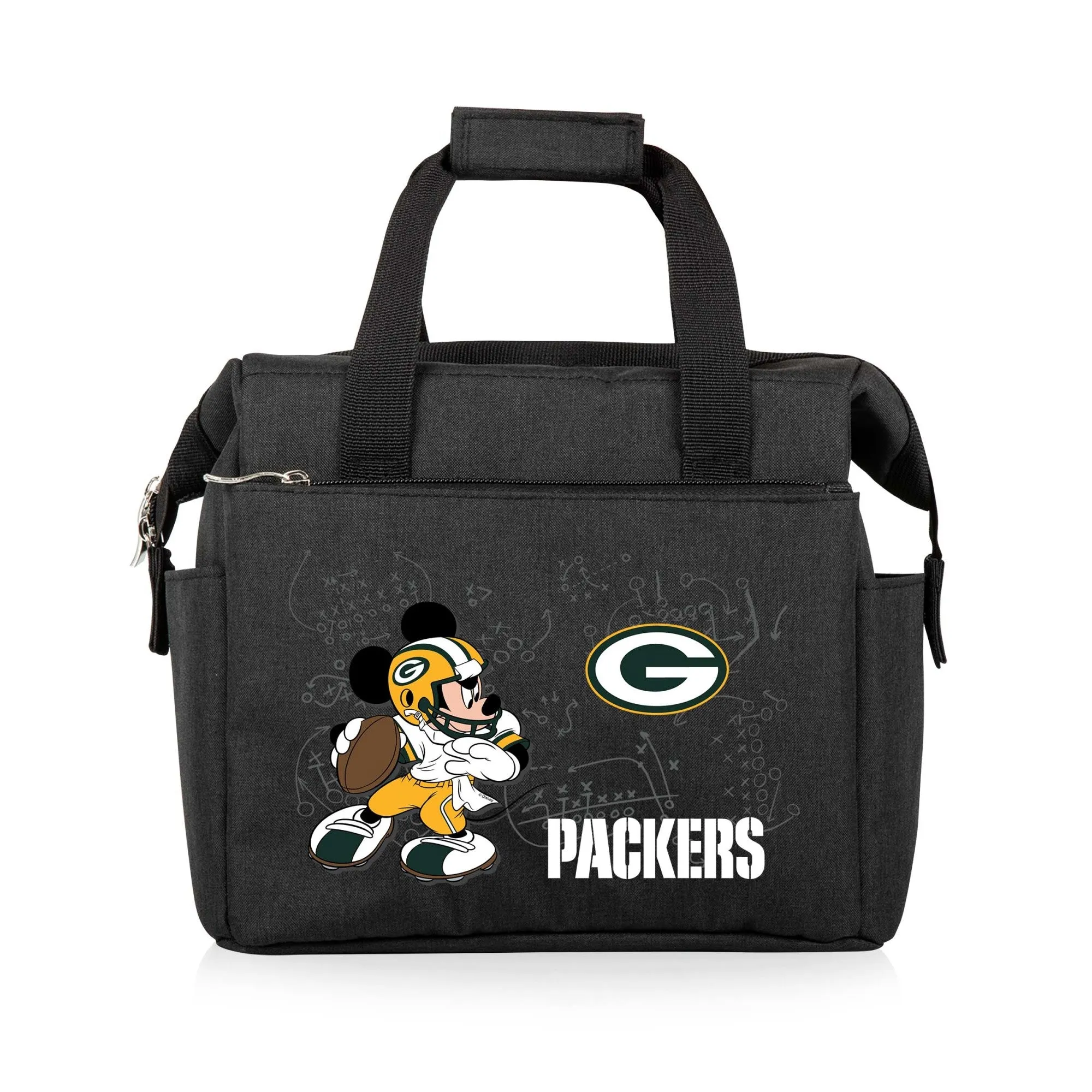 Green Bay Packers Mickey Mouse - On The Go Lunch Bag Cooler