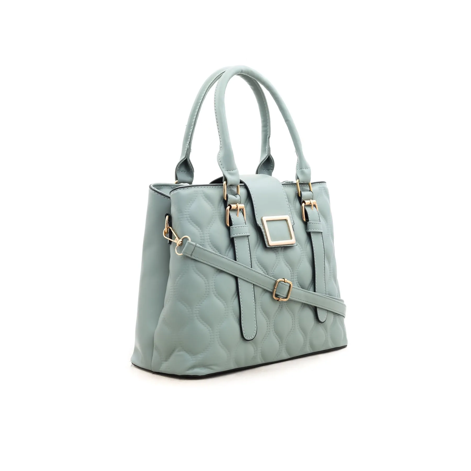 Green Formal Hand Bag P35617