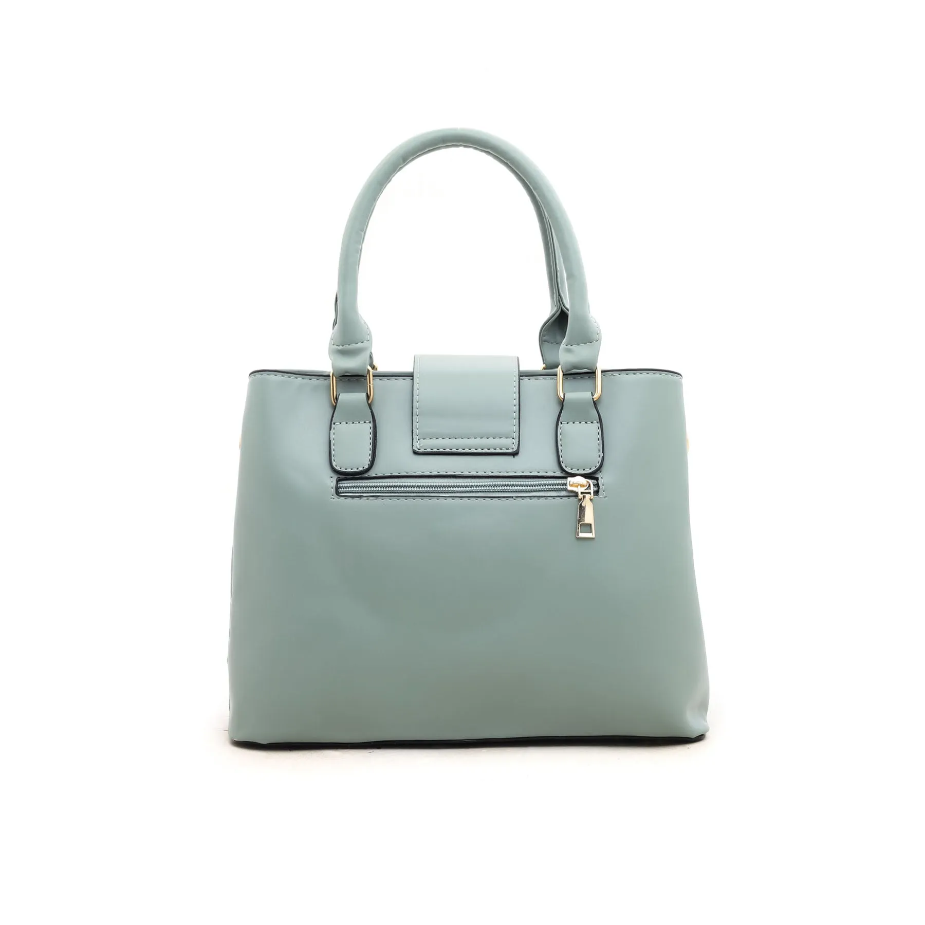 Green Formal Hand Bag P35617