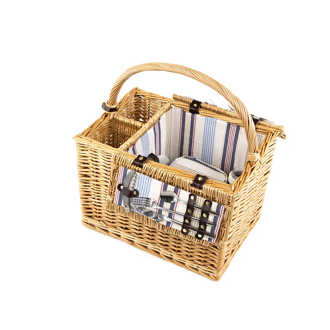 Greenfield Collection Arundel Willow Picnic Hamper for Two People