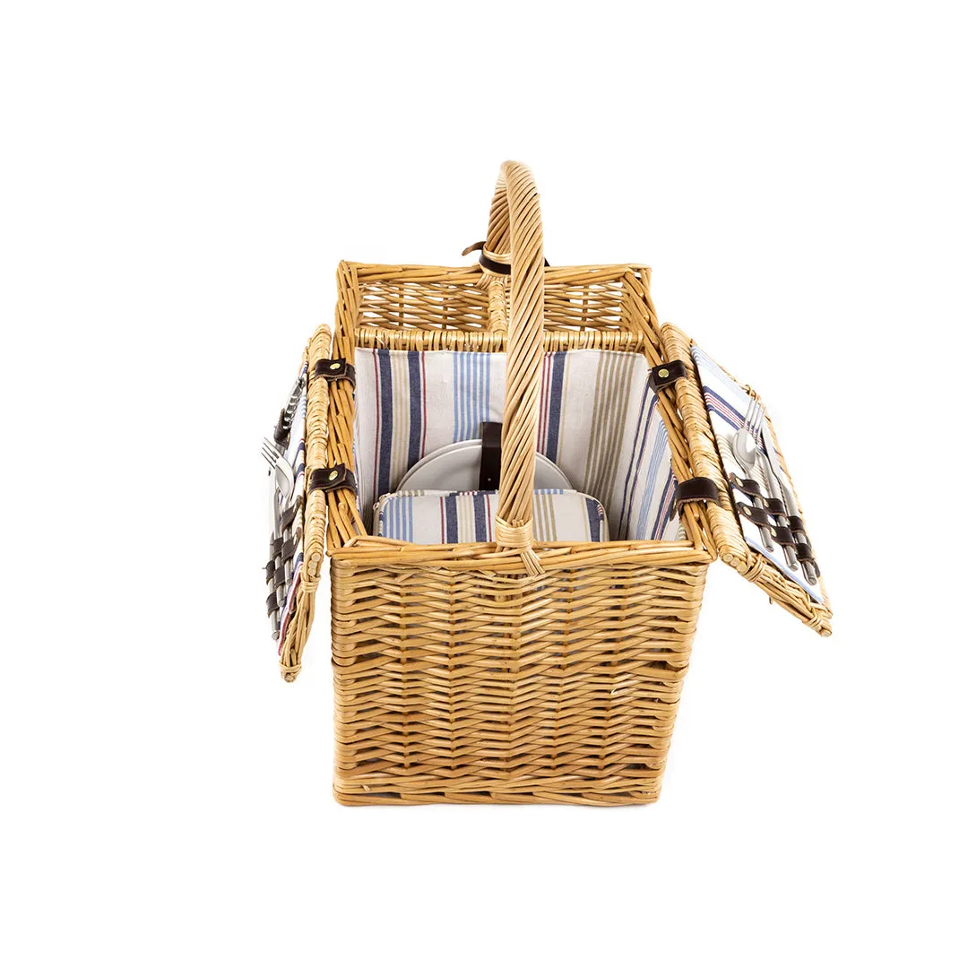 Greenfield Collection Arundel Willow Picnic Hamper for Two People