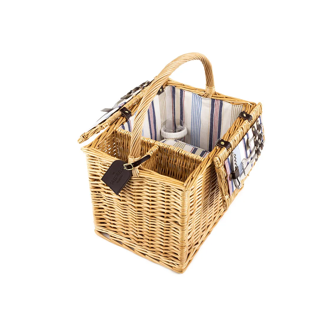 Greenfield Collection Arundel Willow Picnic Hamper for Two People