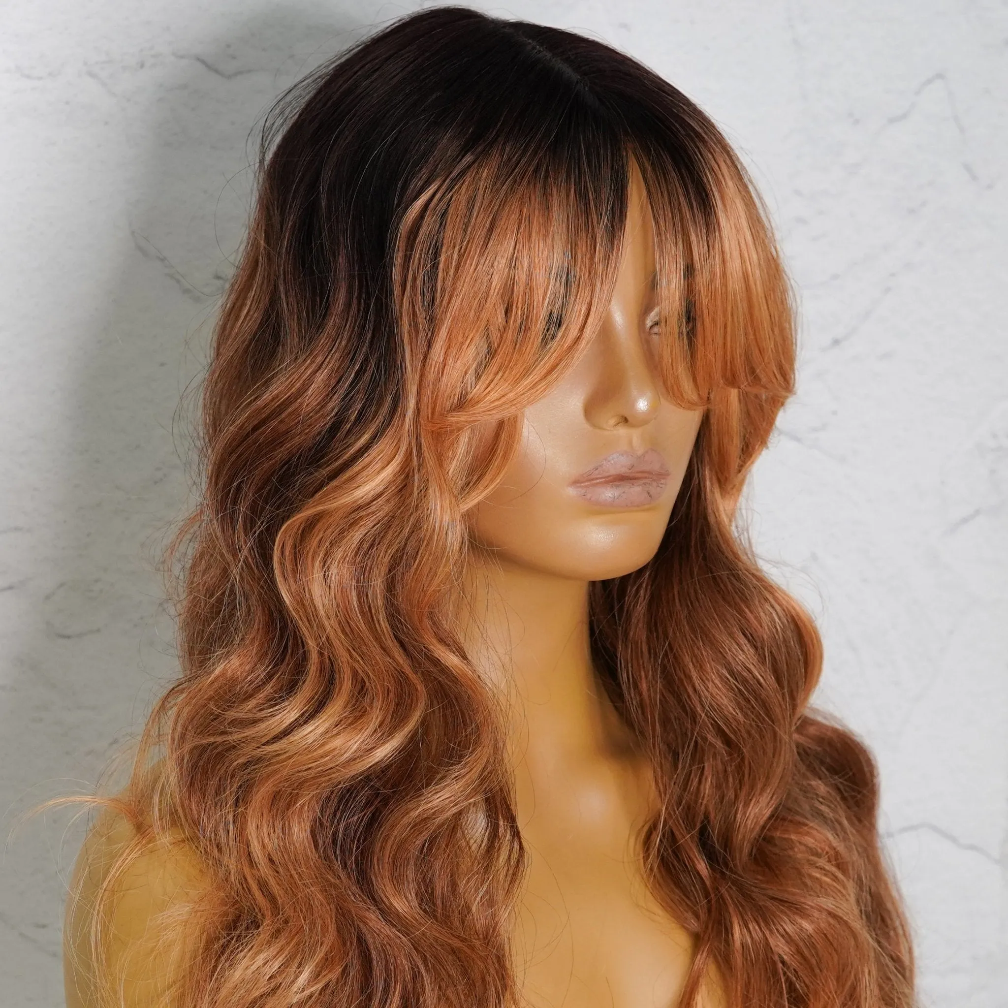 HENLEY Flame Lace Fringe Wig