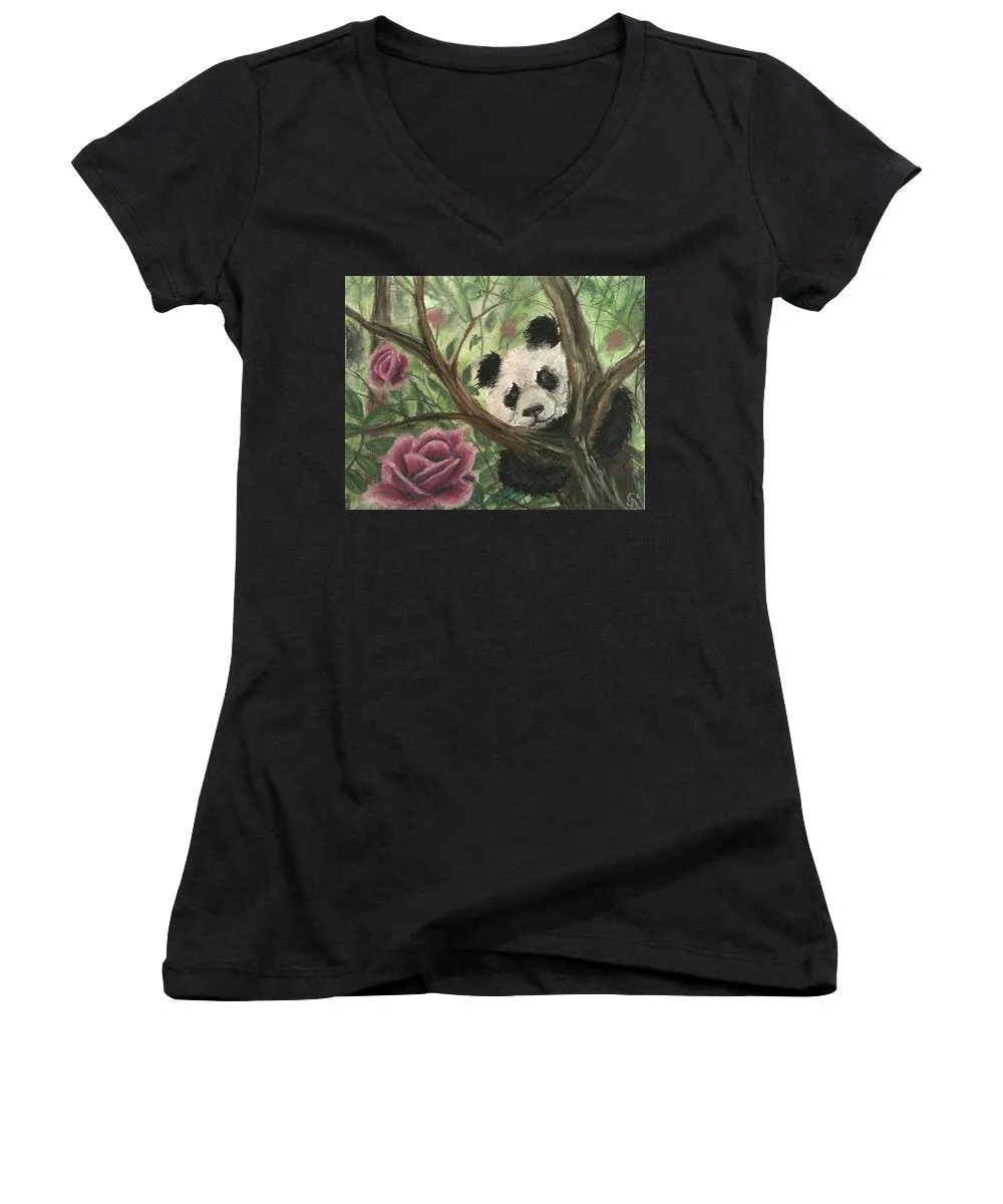 Hiding in Beauty - Women's V-Neck