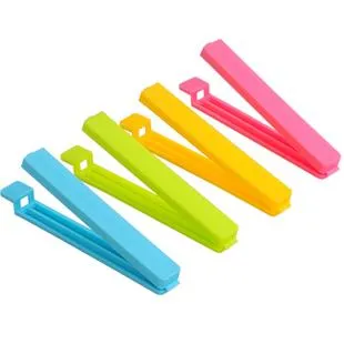 High Quality Plastic Food Snack Bag Pouch Clip Sealer 8 pcs - Keep Food Fresh