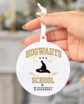 Hogwarts School Acrylic Ornament