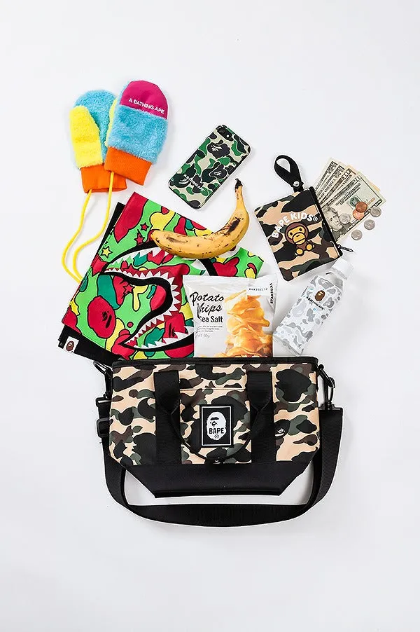 Japanese magazine gift Bape kids 2 in 1 Camouflage Bag set