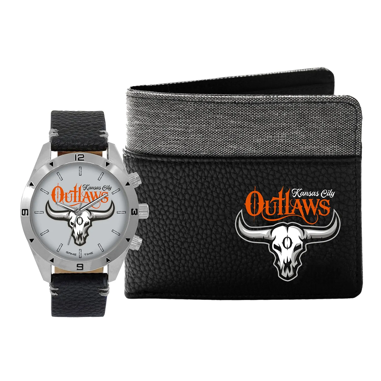 Kansas City Outlaws Watch and Wallet Set