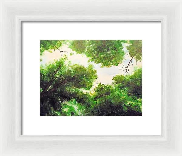 Leaf Lite ~ Framed Print