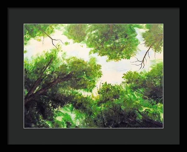 Leaf Lite ~ Framed Print