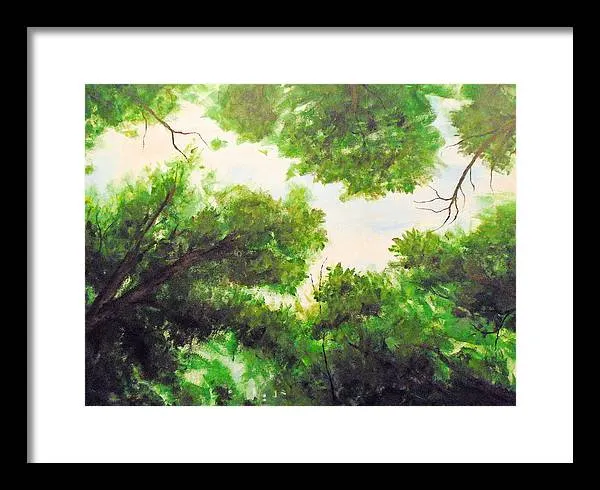 Leaf Lite ~ Framed Print