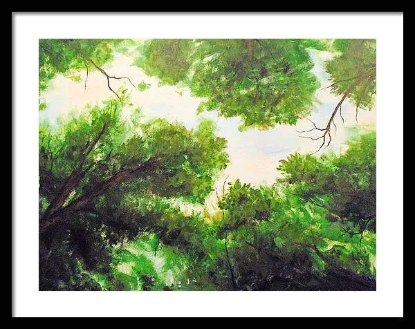 Leaf Lite ~ Framed Print