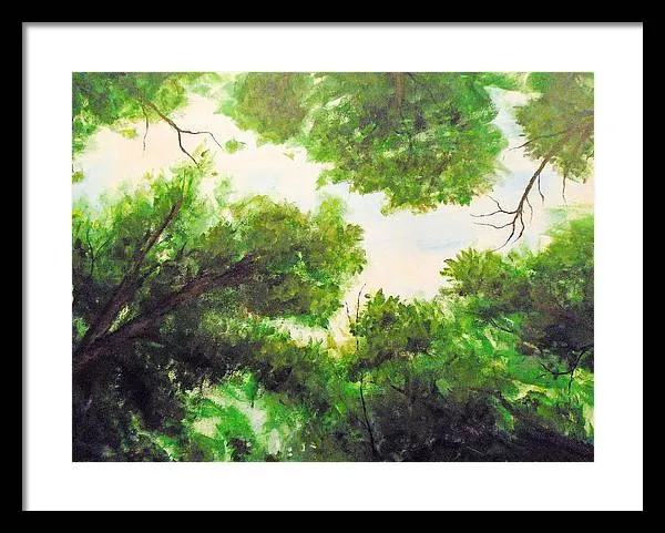 Leaf Lite ~ Framed Print