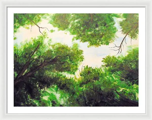 Leaf Lite ~ Framed Print