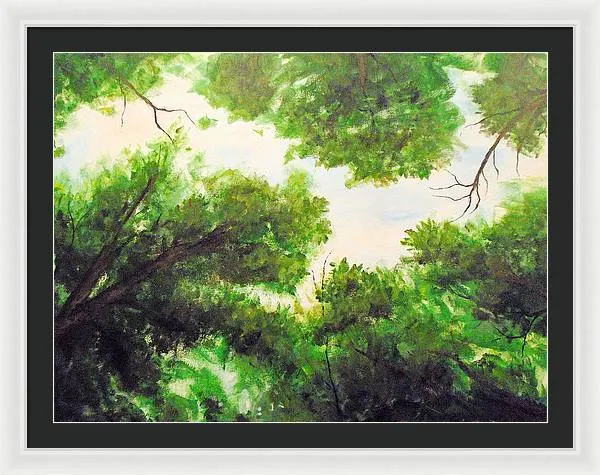 Leaf Lite ~ Framed Print