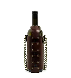 Leather Wine Tote for Women - Saving Grapes