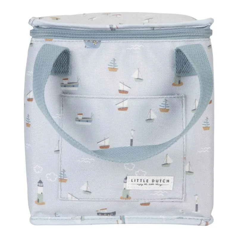 Little Dutch Insulated Cooler Lunch Bag - Sailors Bay Blue