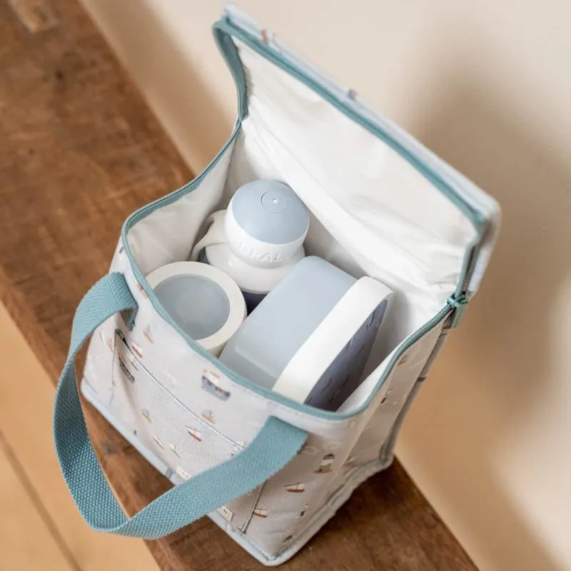 Little Dutch Insulated Cooler Lunch Bag - Sailors Bay Blue