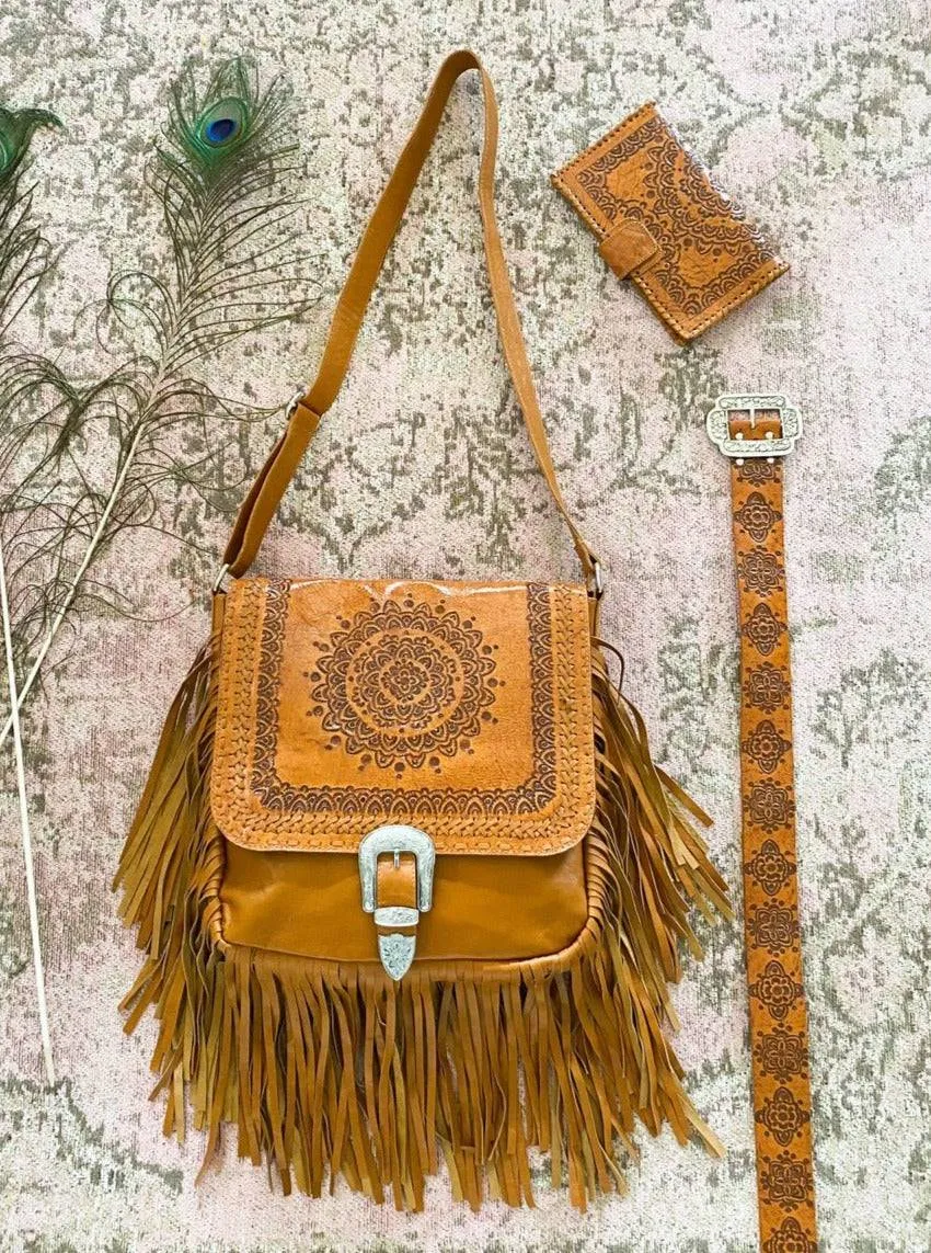 MANDALA FRINGE BAG