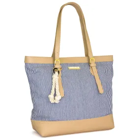 Marina Navy And White Handbag