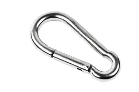 Marine City 316 Stainless-Steel 4” Carabiners/Clip Snap Hook for Climbing, Fishing, Hiking (1pcs)