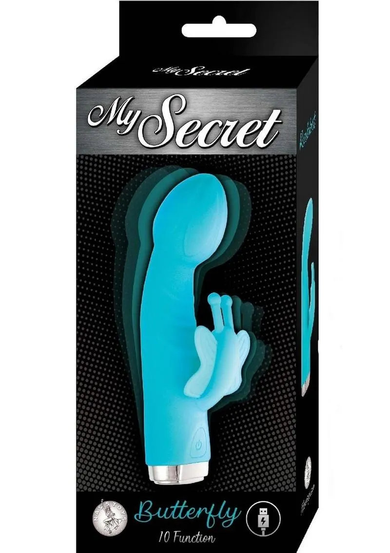 My Secret Butterfly Rechargeable Silicone Rabbit Vibrator