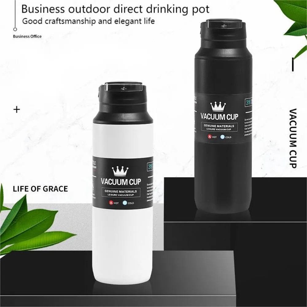 (Net)  510 ML| High Capacity Business Thermos Mug Stainless Steel Tumbler Insulated Water Bottle Vacuum Flask for Office Tea Mugs / 218267