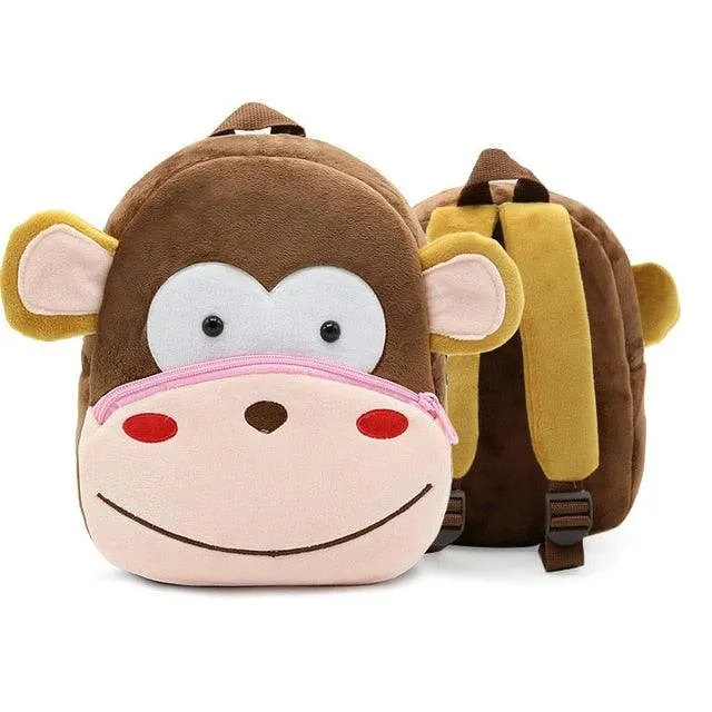 New Kawaii Stuffed Plush Kids Baby Toddler School Bags Backpacks