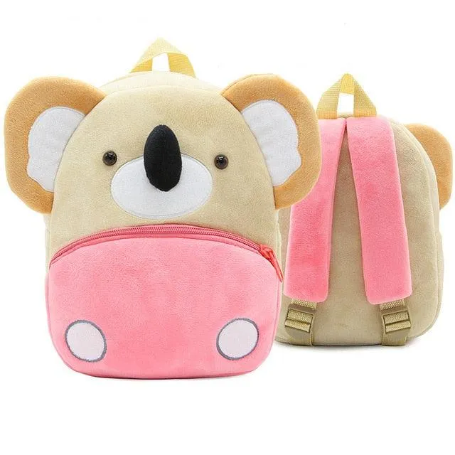 New Kawaii Stuffed Plush Kids Baby Toddler School Bags Backpacks