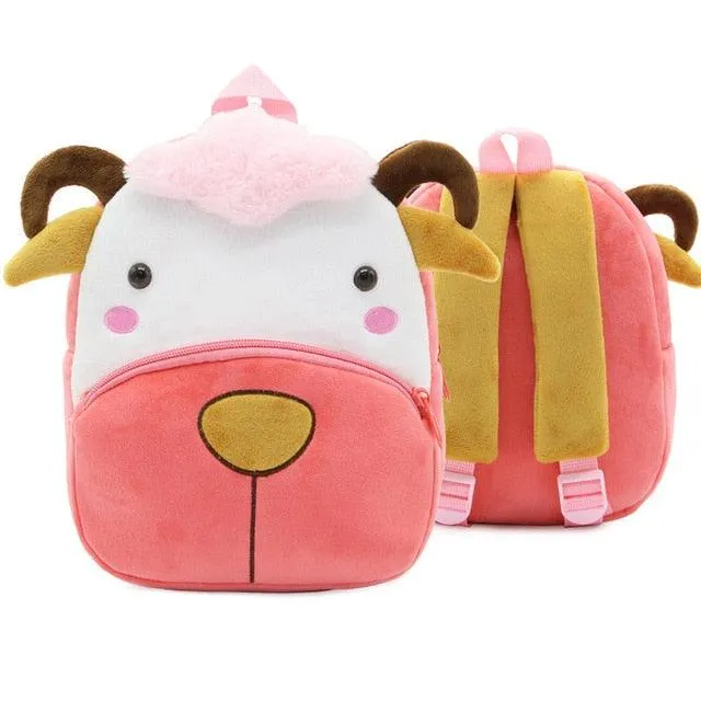 New Kawaii Stuffed Plush Kids Baby Toddler School Bags Backpacks