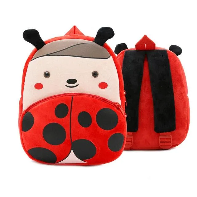 New Kawaii Stuffed Plush Kids Baby Toddler School Bags Backpacks