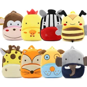 New Kawaii Stuffed Plush Kids Baby Toddler School Bags Backpacks