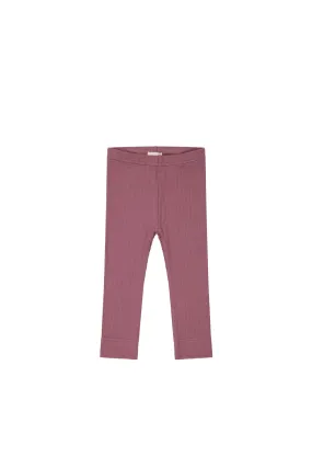 Organic Cotton Modal Everyday Legging - Rosette