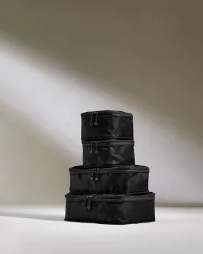 Packing Cubes in Black - Set of 4