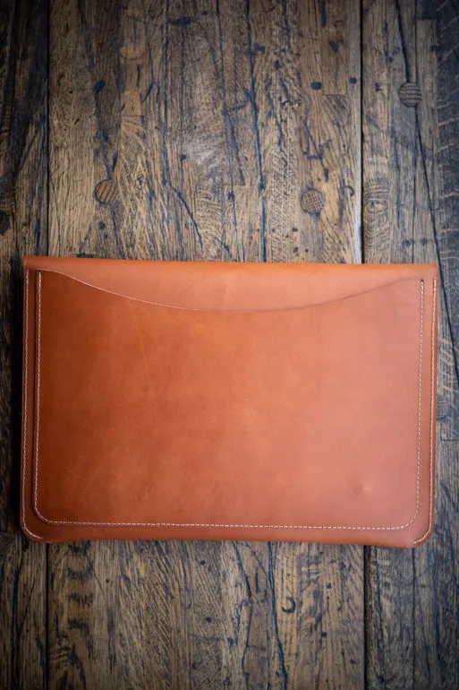 Padded Leather EDC Laptop Sleeve