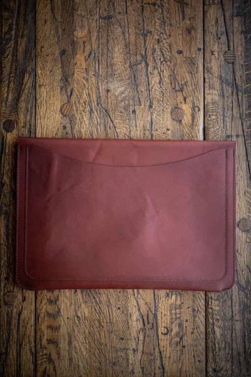 Padded Leather EDC Laptop Sleeve