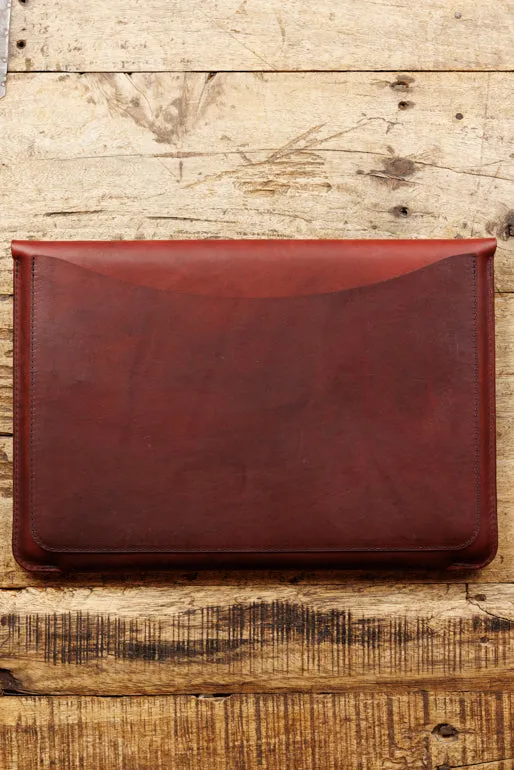 Padded Leather EDC Laptop Sleeve