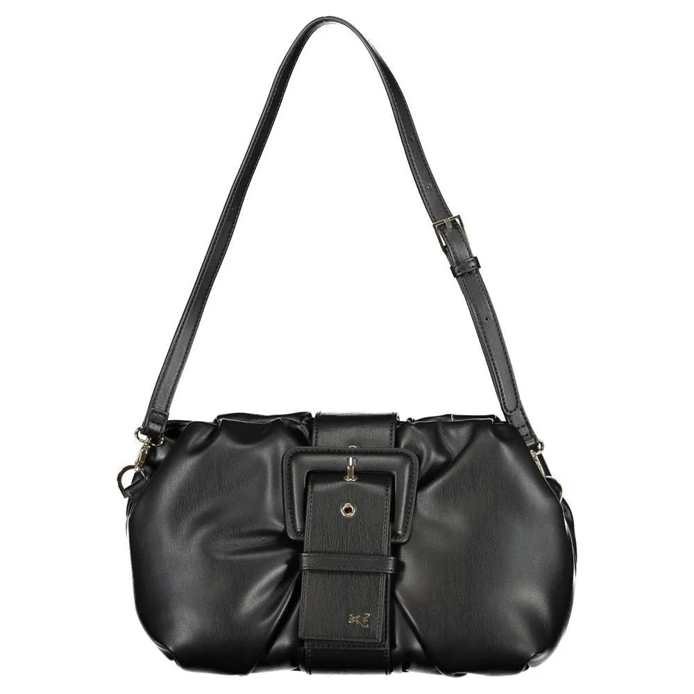 Patrizia Pepe Black Polyethylene Handbag