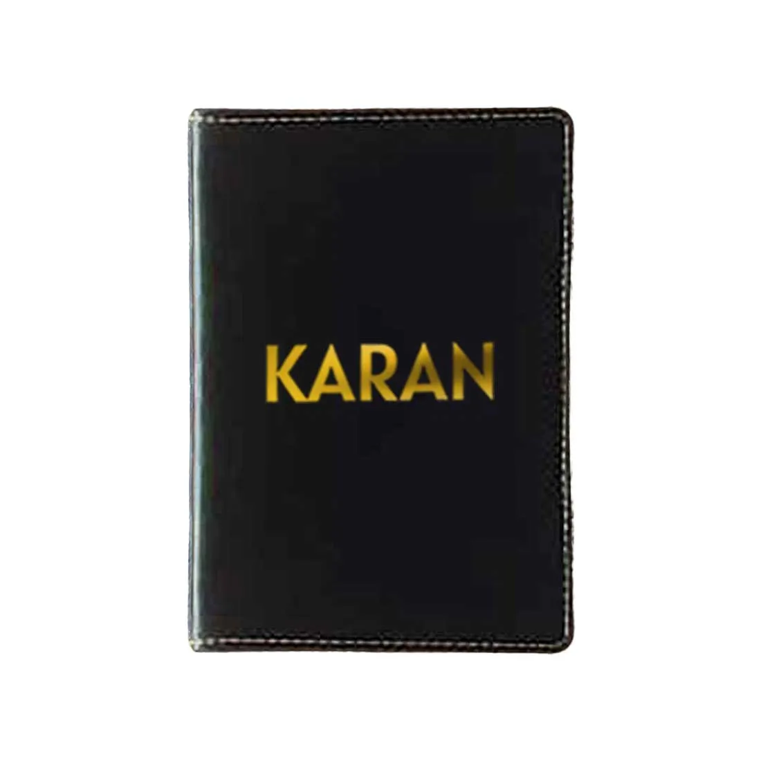 Personalized Vegan Leather Passport Holder for Men & Women - Add Name