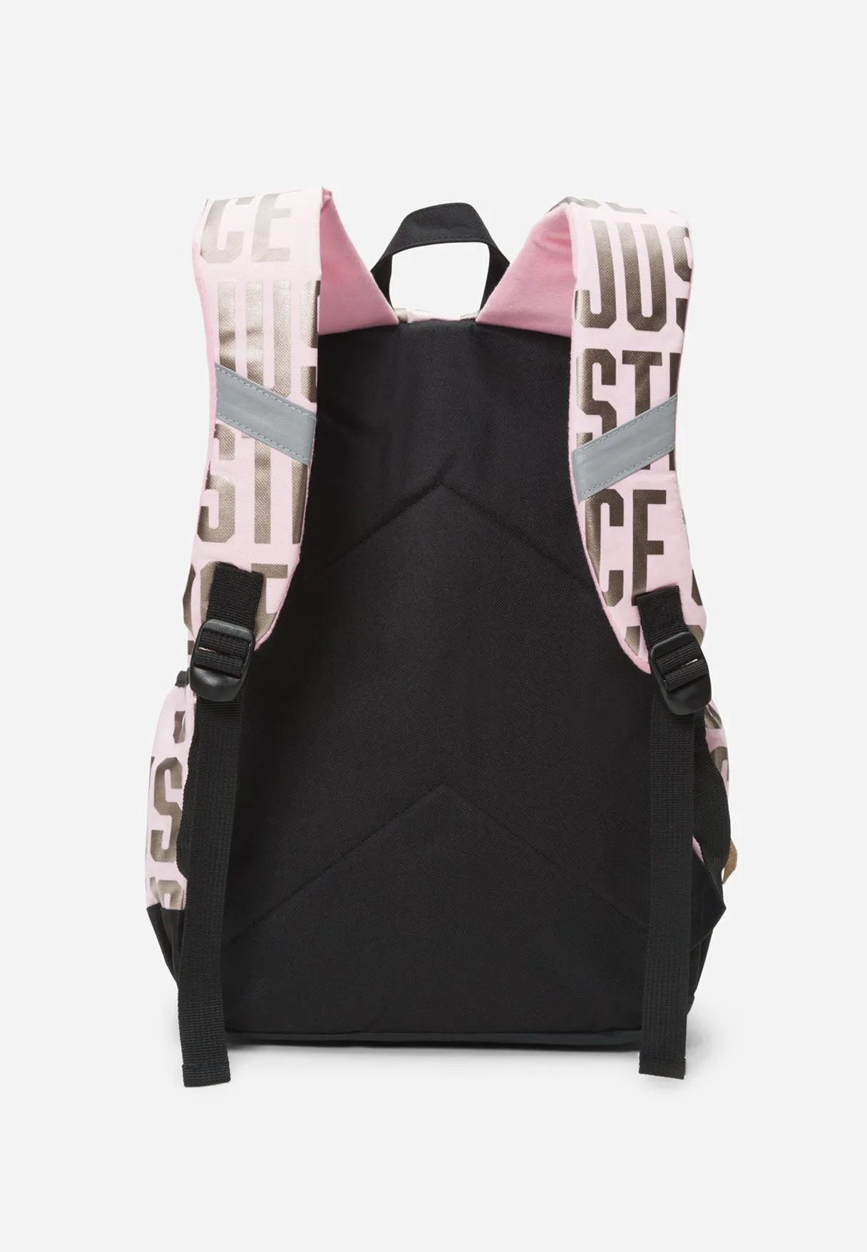 Pink Justice Type Backpack